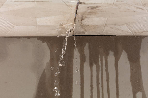 Professional Flood Damage Cleanup technician working in Grand Terrace, CA
